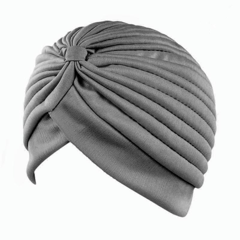 Chemo-Kopfbedeckung, weiche Beanie-Mütze für Krebspatienten DarkGrey