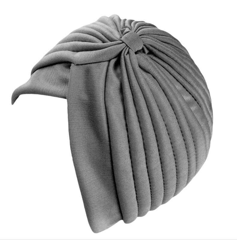 Chemo-Kopfbedeckung, weiche Beanie-Mütze für Krebspatienten DarkGrey