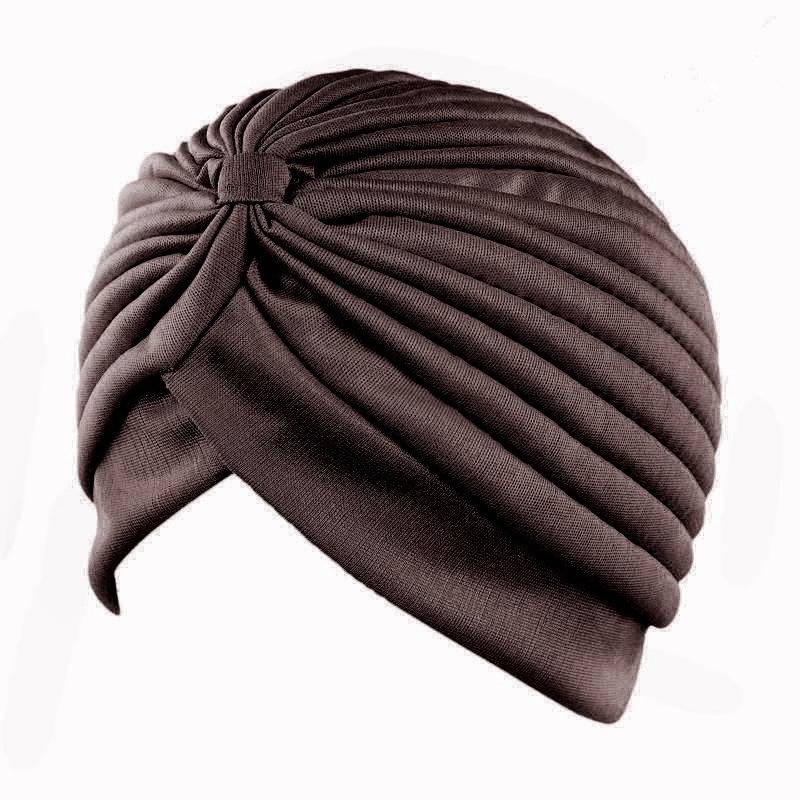 Chemo-Kopfbedeckung, weiche Beanie-Mütze für Krebspatienten Brown