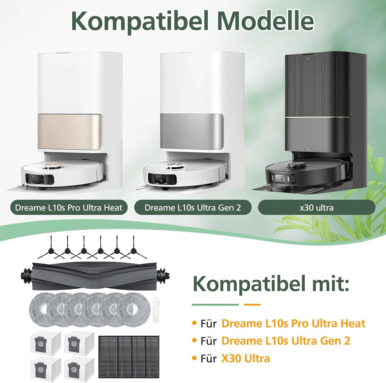 Ersatzzubehör für Dreame L10s Pro