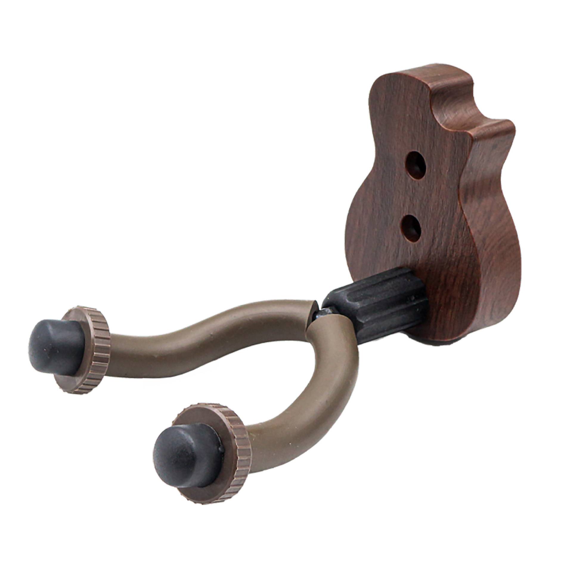 2er-Pack Gitarrenhalter für die Wand, Gitarrenwandhalterung aus Holz Modell 1