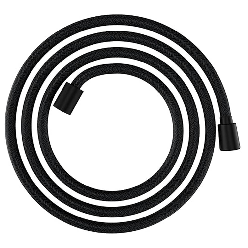 2 Meter Schwarzer Nylon Anti-Explosions-Duschschlauch mit Stahlkappe