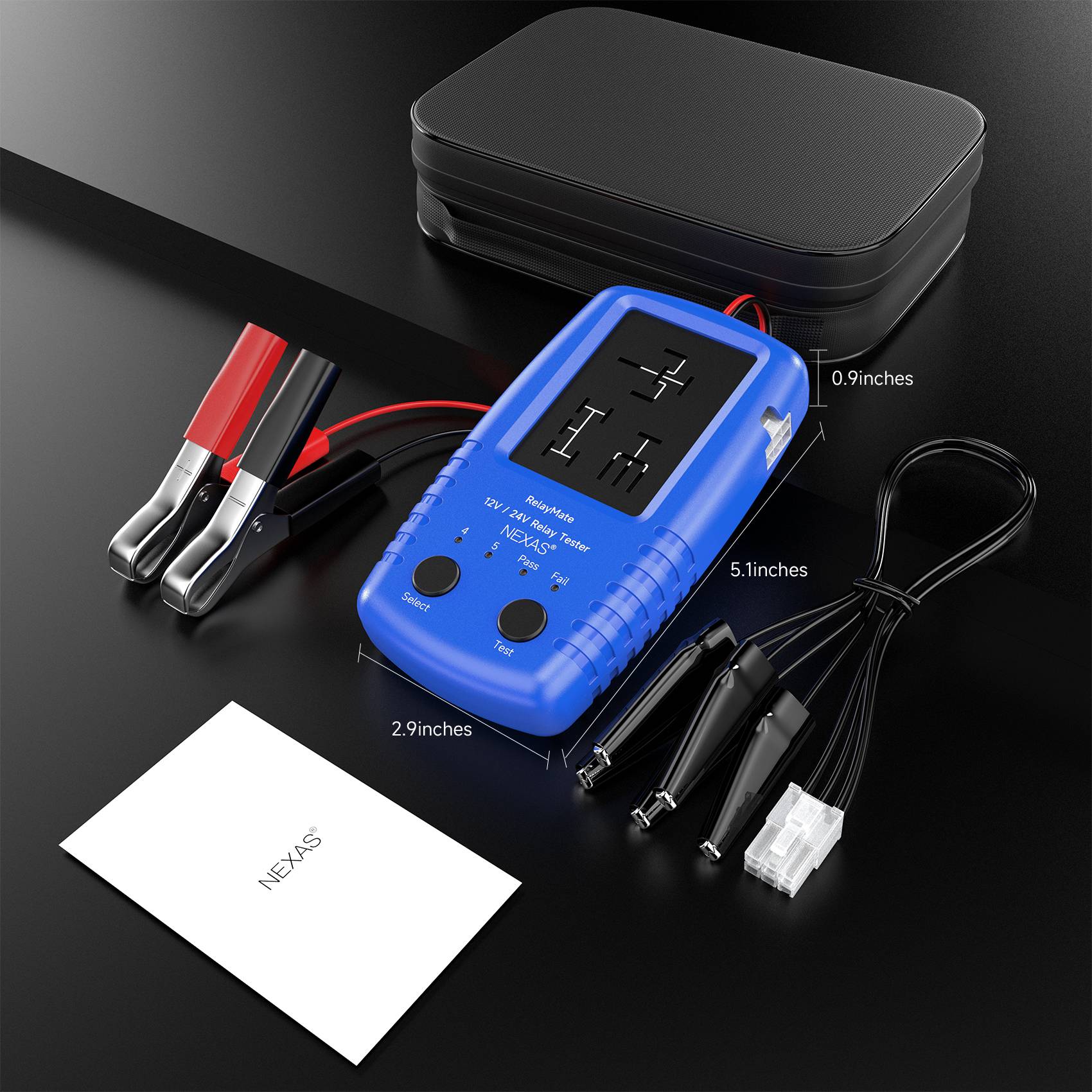 NB360 12V 24V Relais Tester: Effiziente Diagnose