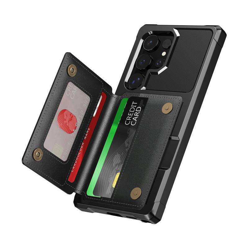 Schlanke schwarze Hülle für Samsung S24 Plus: Schutz & Stil