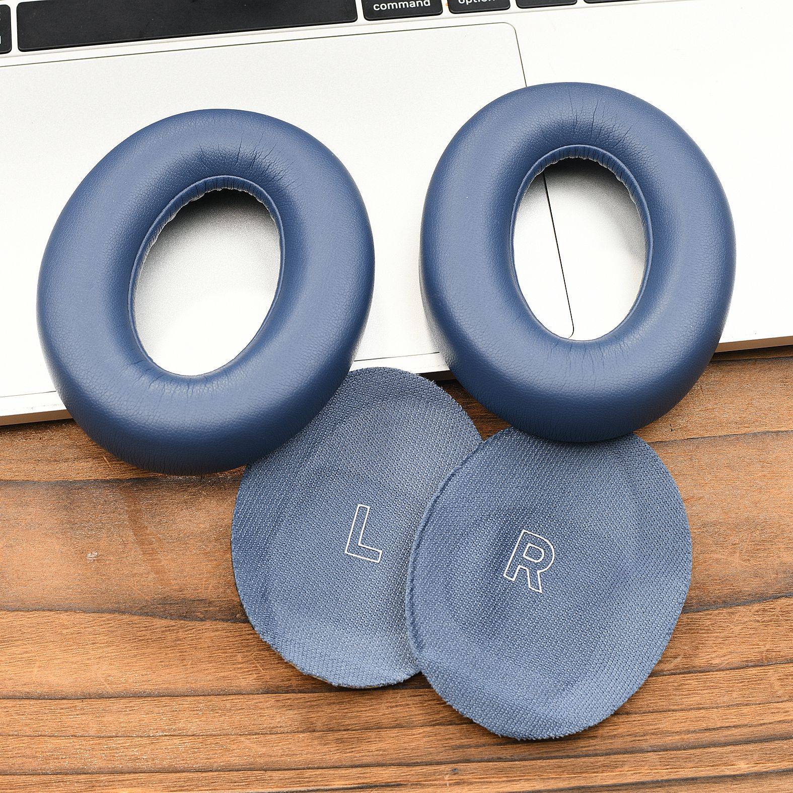 Blaue Ohrpolster für Bose QuietComfort Ultra - 2er-Pack