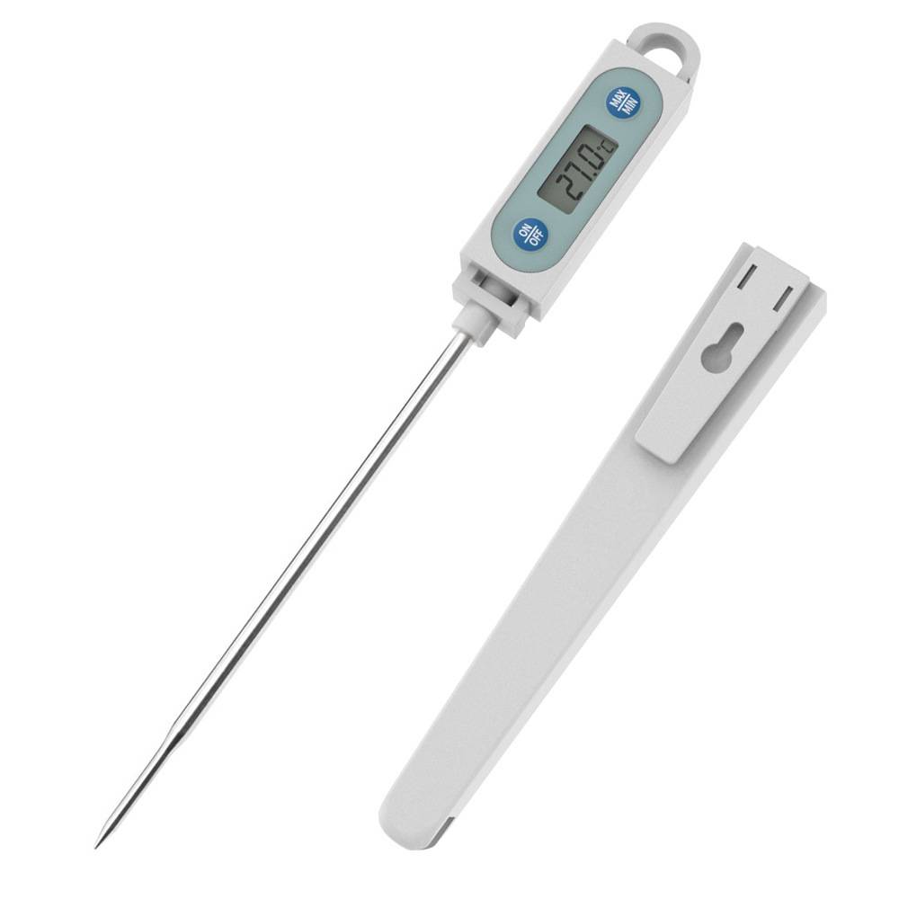 Digitales Lebensmittelthermometer für die Küche White