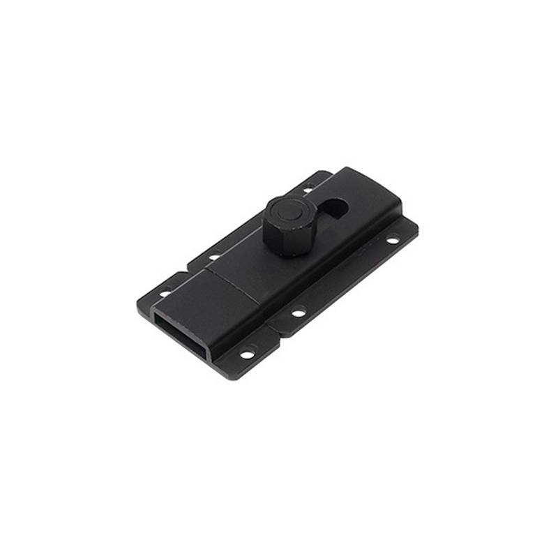Türriegel aus Aluminiumlegierung - Korrosionsbeständigkeit Black 80 mm