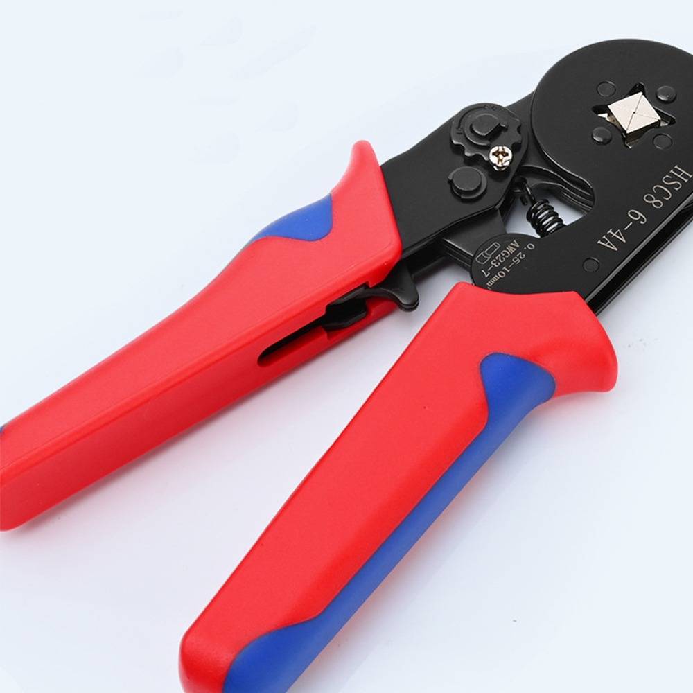 Crimpzange: PP+PP+Eisen, 17.5cm, Mehrfarbig, für sichere Verbindungen