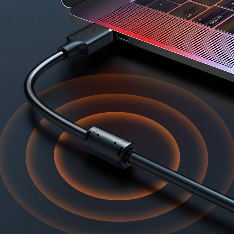 USB 2.0 Verlängerungskabel – Stecker auf Buchse – für Überwachung, Maus, Tastatur, USB-Stick 3 m