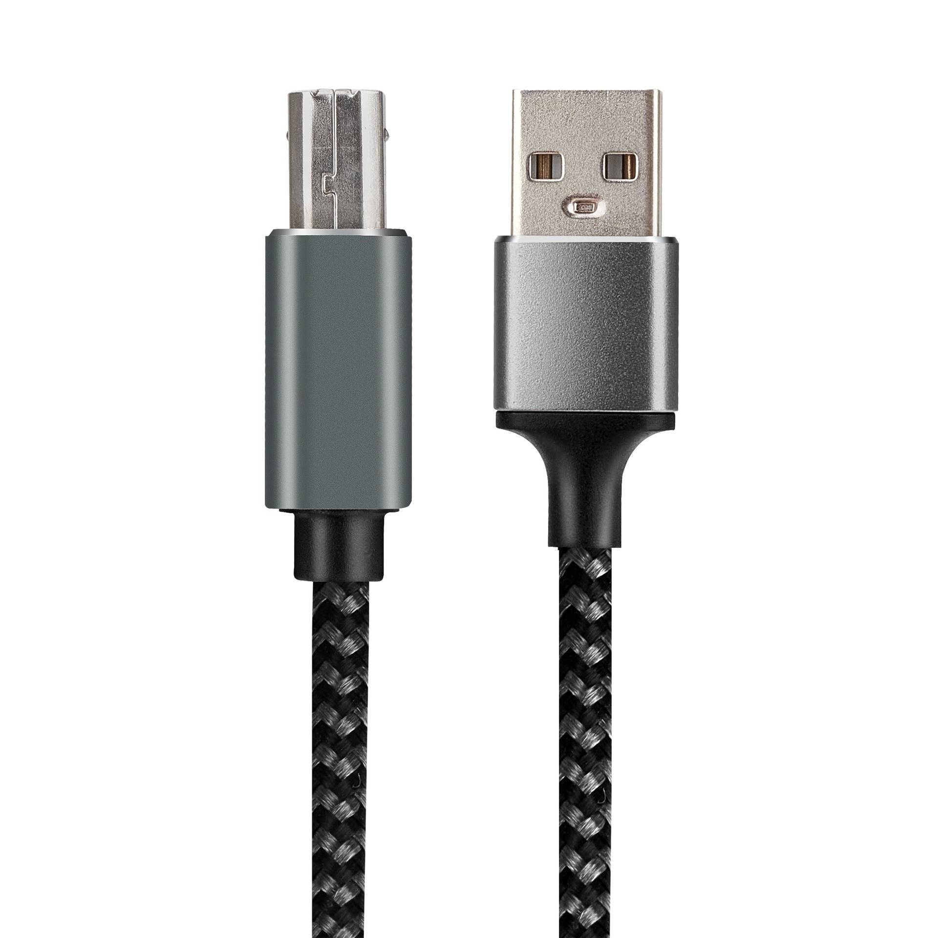 USB-A auf USB-B Druckerkabel: Nylon Geflochten, 1/2/3/5M 3 m