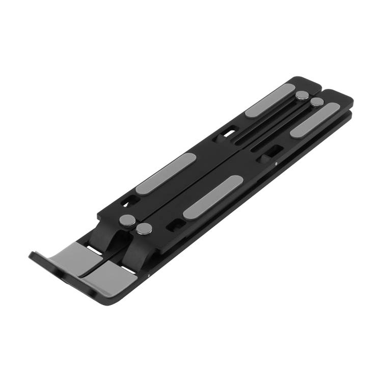 Laptopständer zusammenklappbar einstellbar schwarz