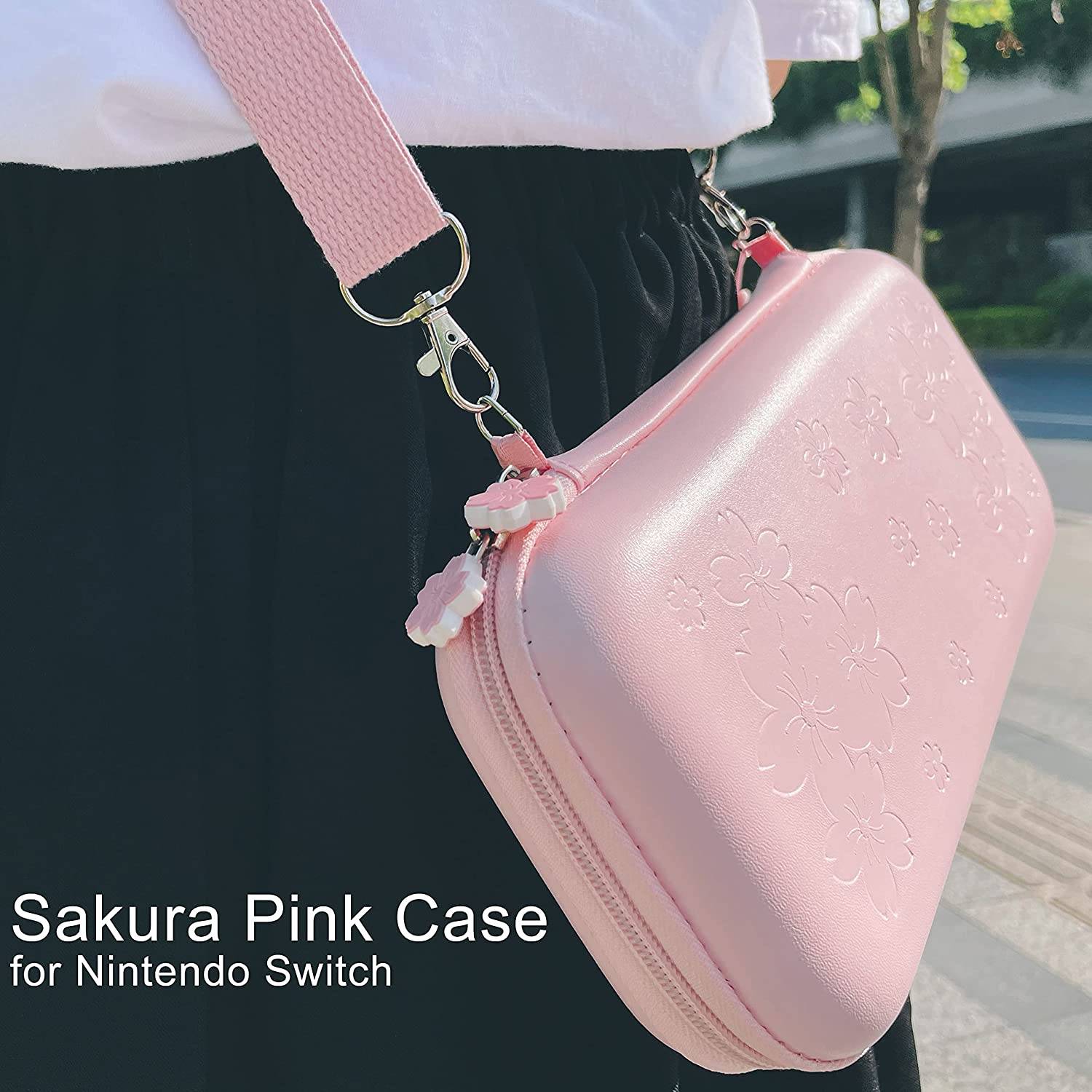 Tragetasche und Zubehör kompatibel mit Nintendo Switch 10-Piece