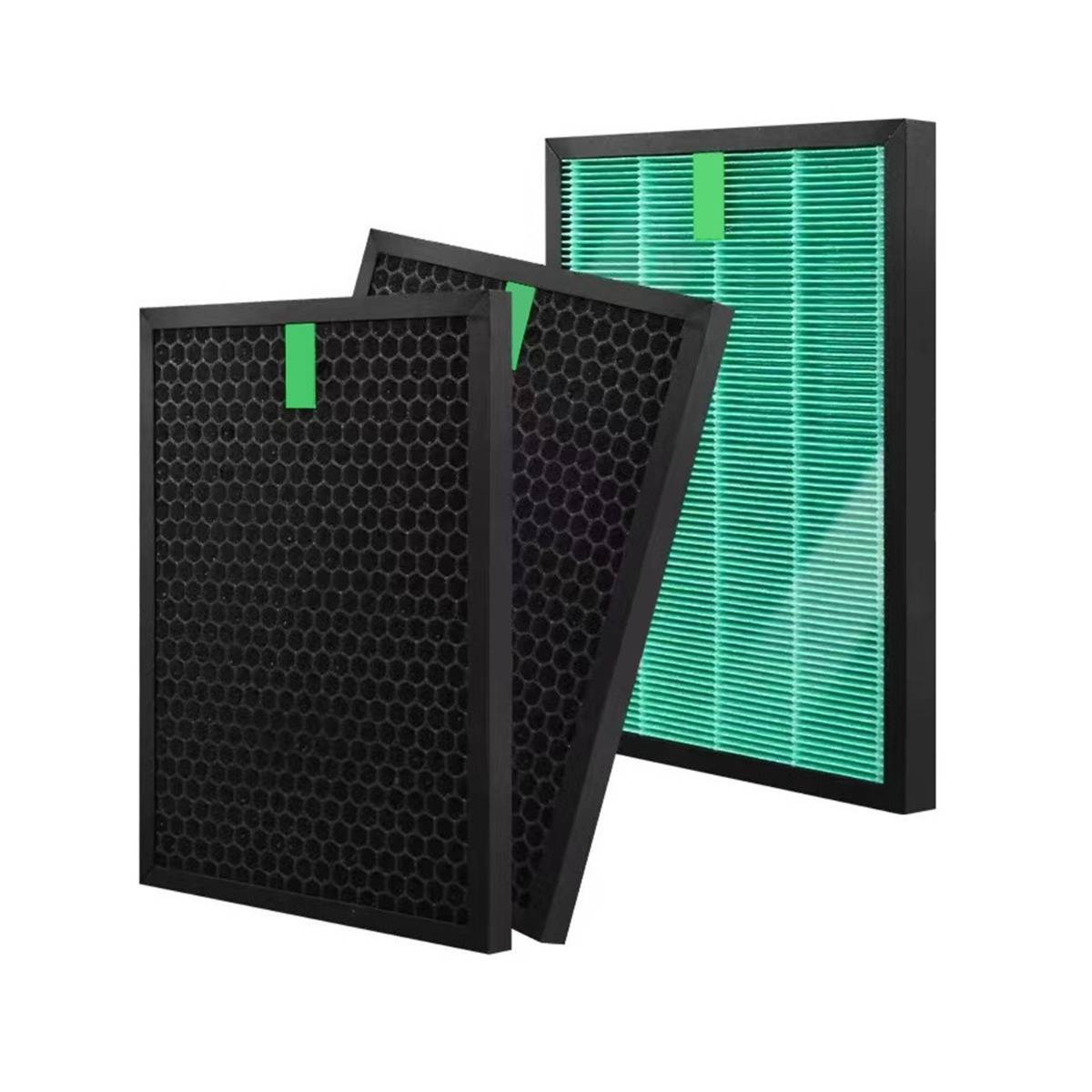 2er-Pack Filterset kompatibel mit COWAY Airmega 150 AP-1019C & Airmega 160, HEPA- und Aktivkohlefilter für Luftreiniger