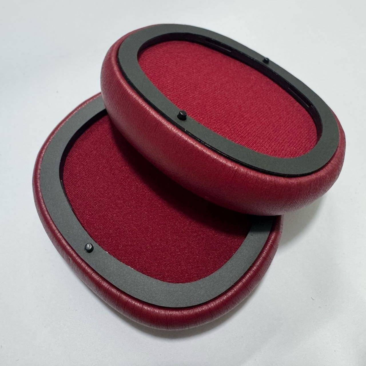 Ersatz-Ohrpolster kompatibel mit Bang & Olufsen Beoplay H95 Kopfhörern - Premium Schafsleder Red
