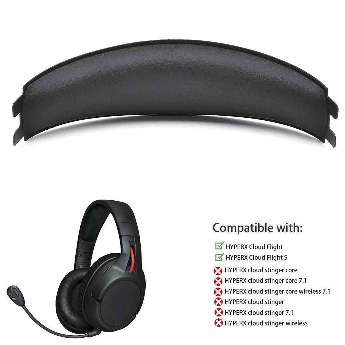 Ersatz-Kopfbandpolster für HyperX Cloud Flight/Flight S – Premium Memory Foam Komfort