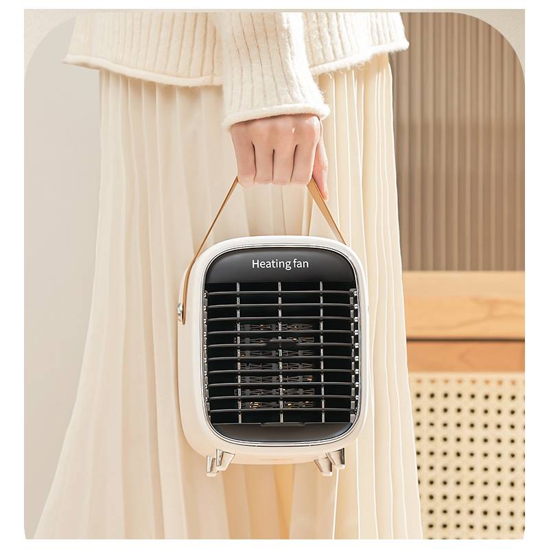 Elektro-Heizlüfter im Retro-Design White