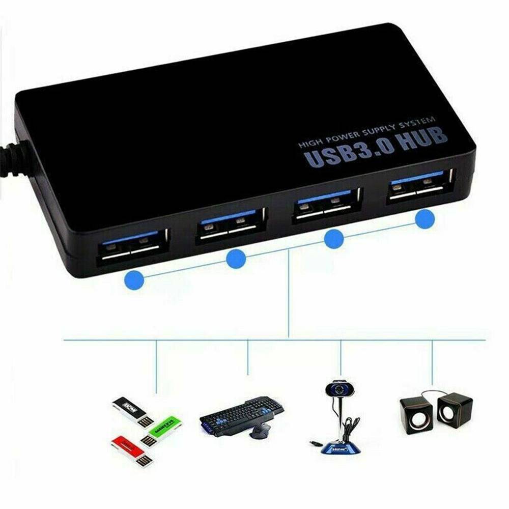 USB 3.0 Hub mit 4 Ports