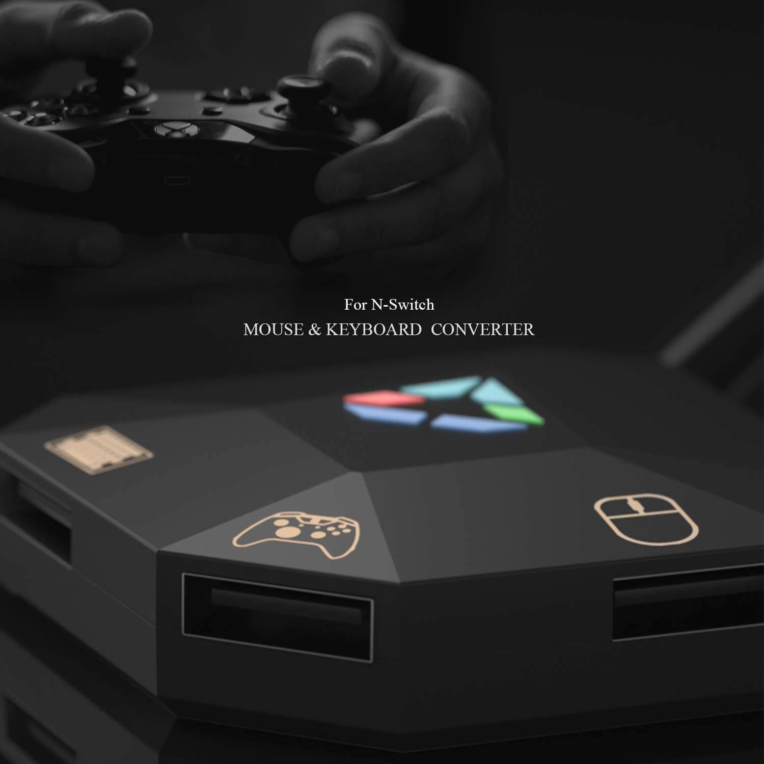 Maus Tastatur Konverter für Nintendo Switch/PS3/PS4/Xbox One/Xbox 360, Tastatur Maus adapter für Konsole