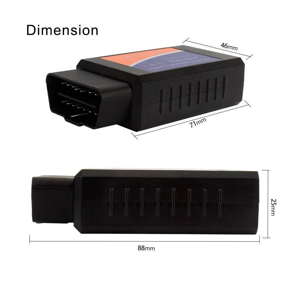 OBD II Fehlercode Diagnosegerät für iOS/Apple - WiFi
