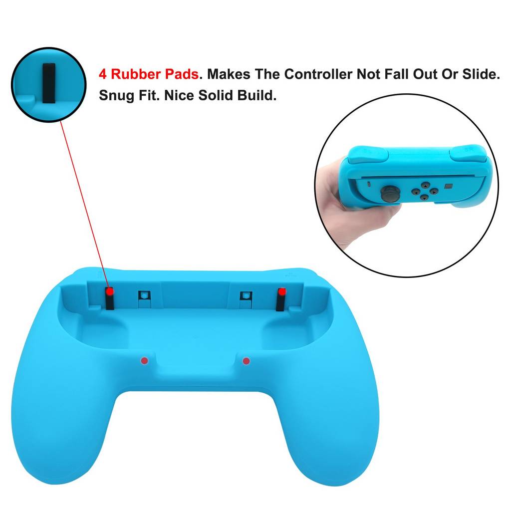 Nintendo Switch Joy-Con Controller Grip 2er-Pack Rot/Blau