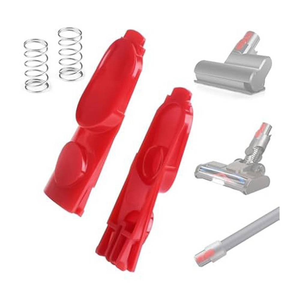 Roter Knopf mit Feder Ersatz für Dyson V7, V8, V10, V11, V15 Staubsauger, kompatibel mit Dyson