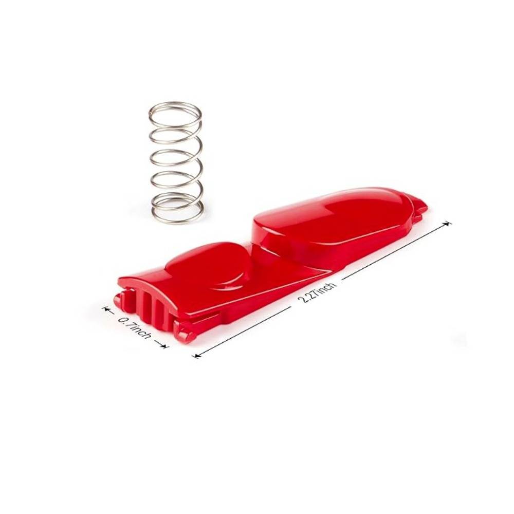 Roter Knopf mit Feder Ersatz für Dyson V7, V8, V10, V11, V15 Staubsauger, kompatibel mit Dyson