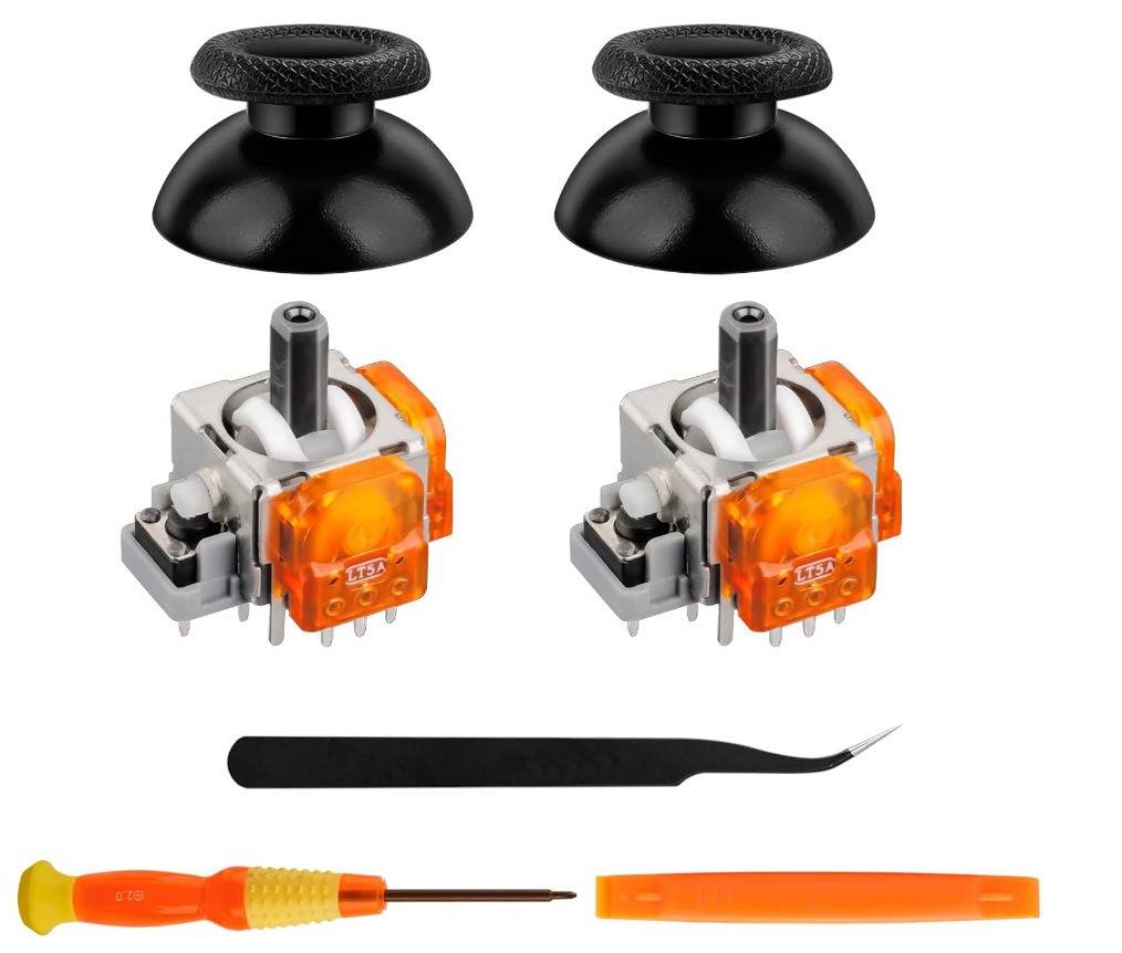 TMR Hall-Effekt Joystick kompatibel mit PS5 - 7IN1 Set: Verbesserte Präzision & Niedriger Stromverbrauch