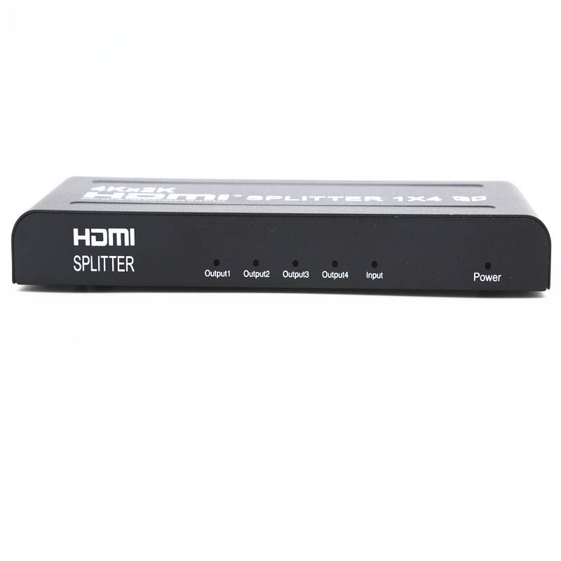 1x4 HDMI Splitter auf 4 Bildschirme 4K