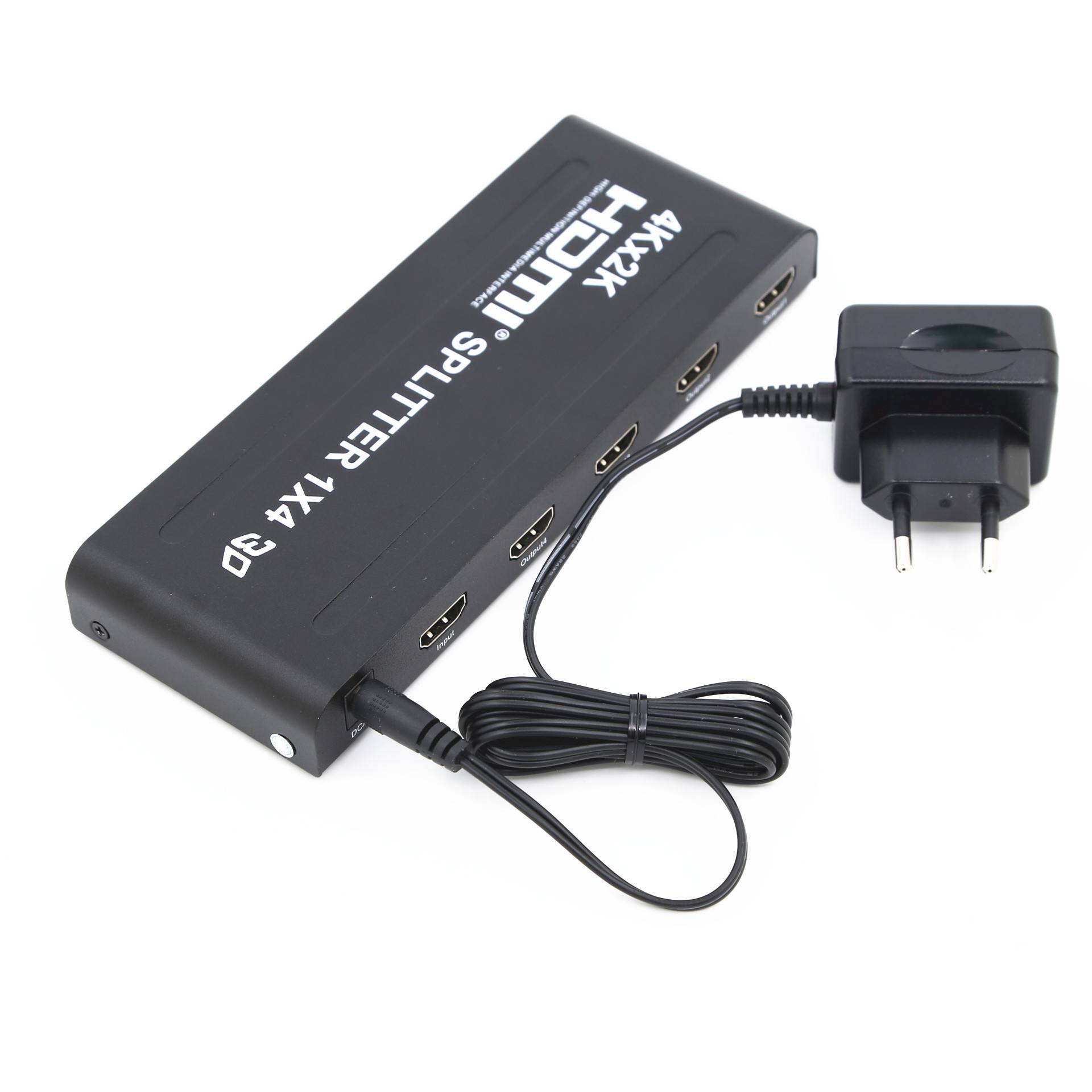1x4 HDMI Splitter auf 4 Bildschirme 4K