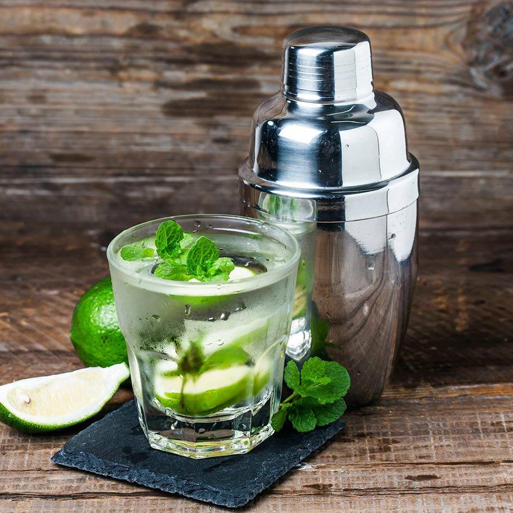 Cocktailset Edelstahl Silber 8-teilig
