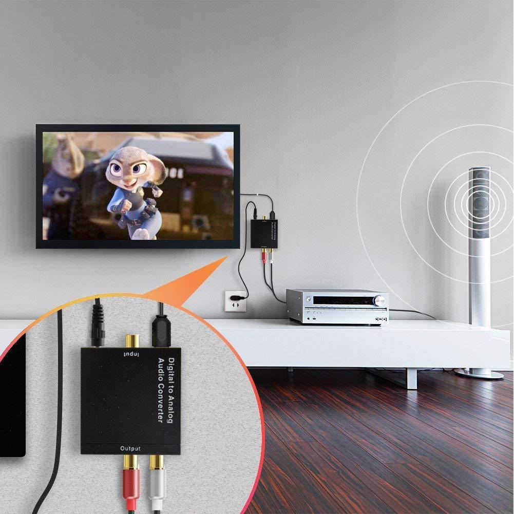 DAC-Konverter - Digital-Analog-Wandler Audio Konverter Analog Konverter