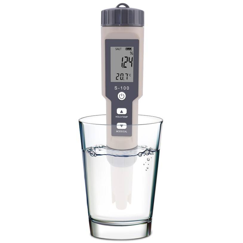 Messgerät für Wasser - misst Salz, TDS, EC, Temperatur