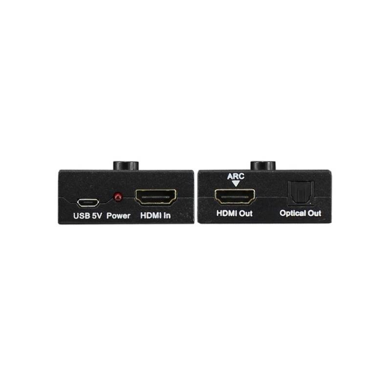 4K HDMI zu HDMI ARC Audio Extractor Adapter mit CEC Unterstützung