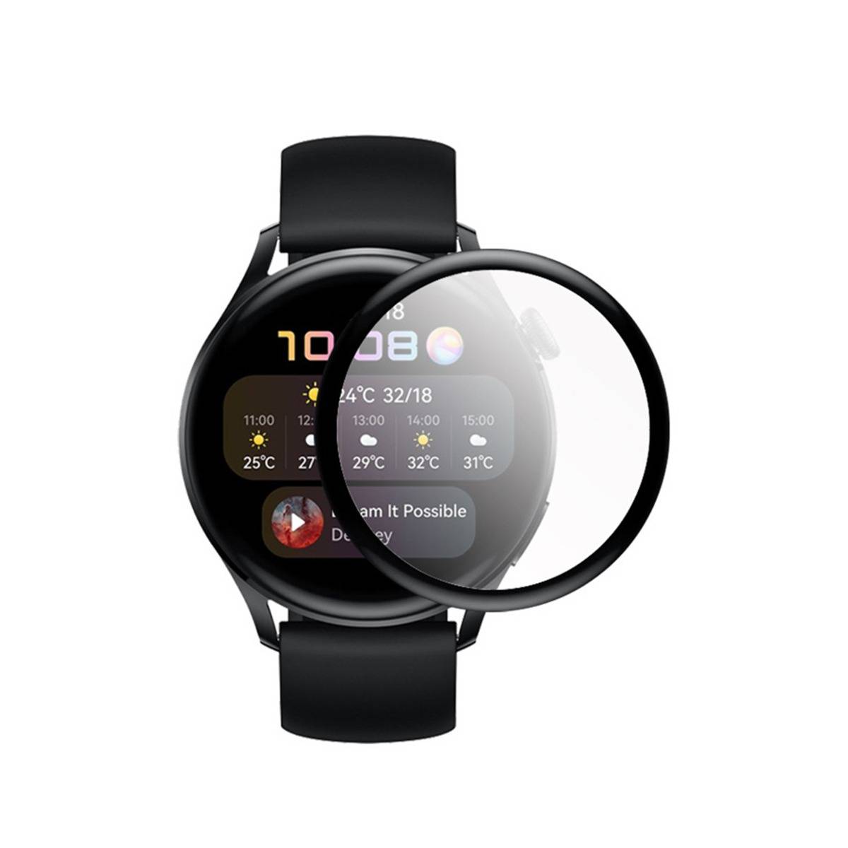 PMMA Composite Hitzgebogener Displayschutz (2er-Pack) kompatibel mit Polar Pacer Pro