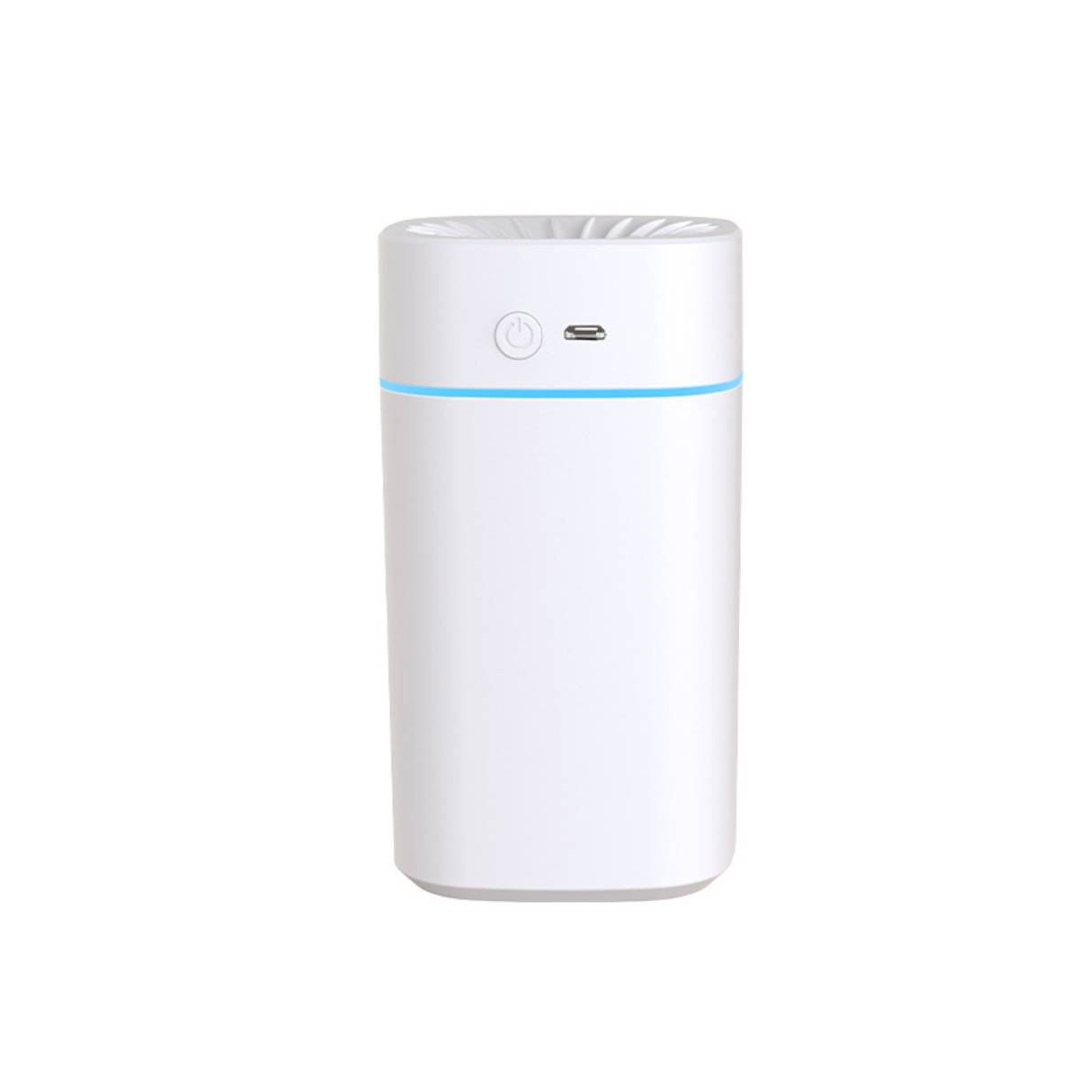 Wiederaufladbarer Aroma Diffuser Luftbefeuchter mit Umgebungslicht White