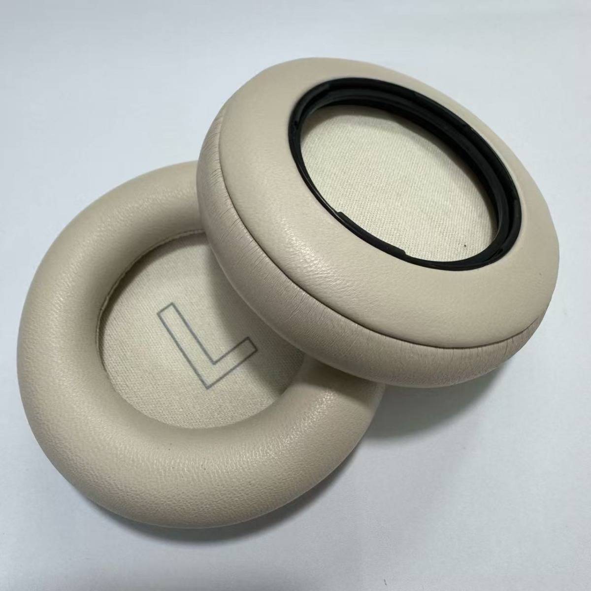 Ersatz-Ohrpolster für B&O HX Bang & Olufsen Beoplay HX Kopfhörer – Schafsleder, verschiedene Farben, 2er-Pack, kompatibel mit Gold