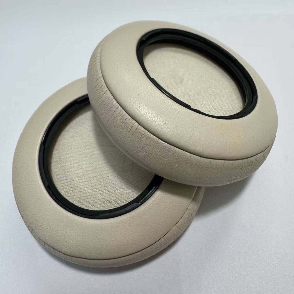 Ersatz-Ohrpolster für B&O HX Bang & Olufsen Beoplay HX Kopfhörer – Schafsleder, verschiedene Farben, 2er-Pack, kompatibel mit Gold