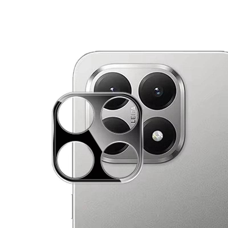 Xiaomi 15T Kompatibler Kameralinsenschutz - Gehärtetes Glas, Transparent, Seidendruck