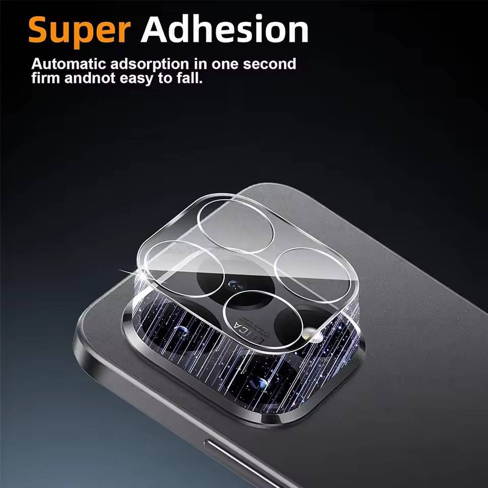 Xiaomi 15T Kompatibler Kameralinsenschutz - Gehärtetes Glas, Transparent, Seidendruck