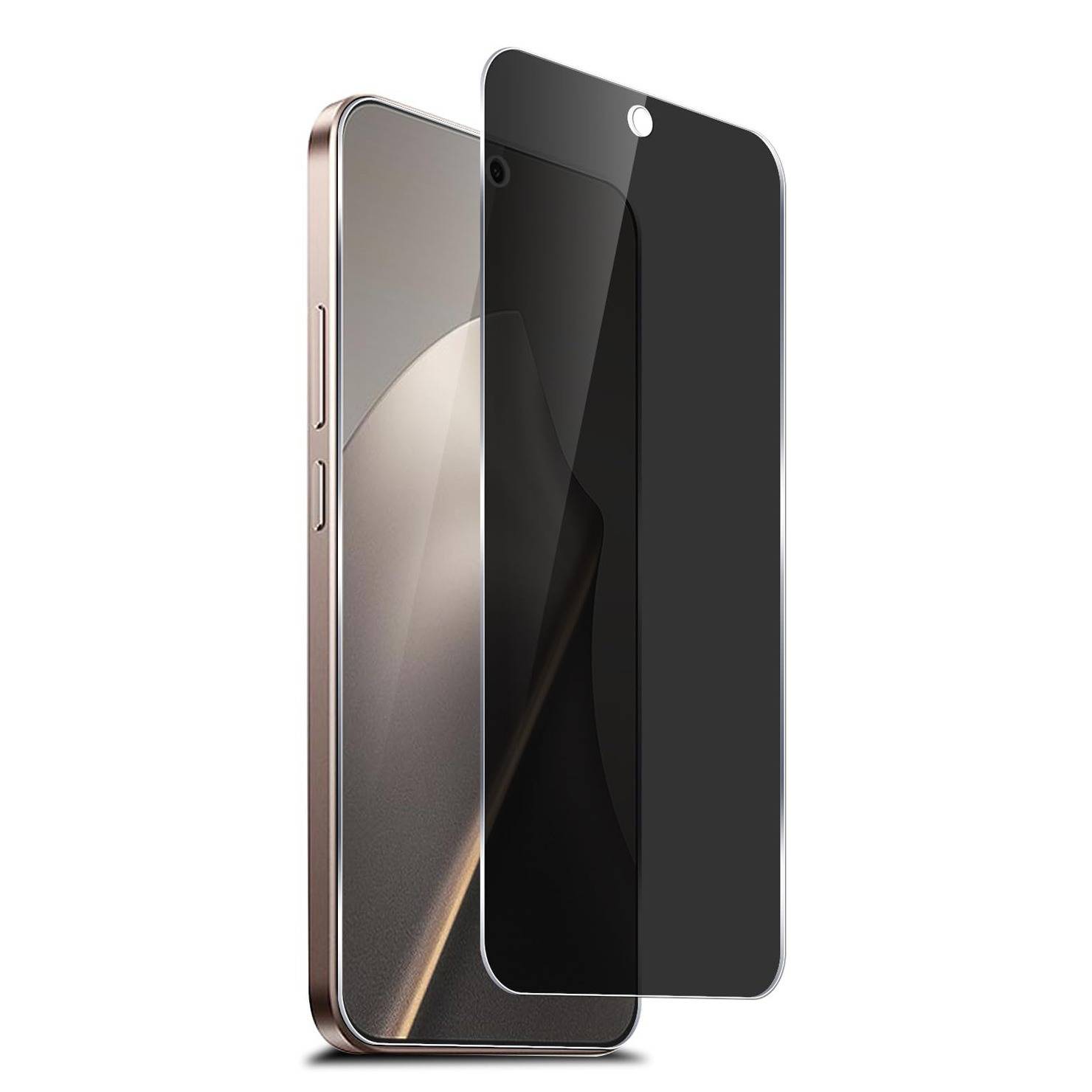 Privacy Displayschutzfolie aus gehärtetem Glas kompatibel mit Xiaomi 15T Pro - Anti-Spionage, HD-Klarheit