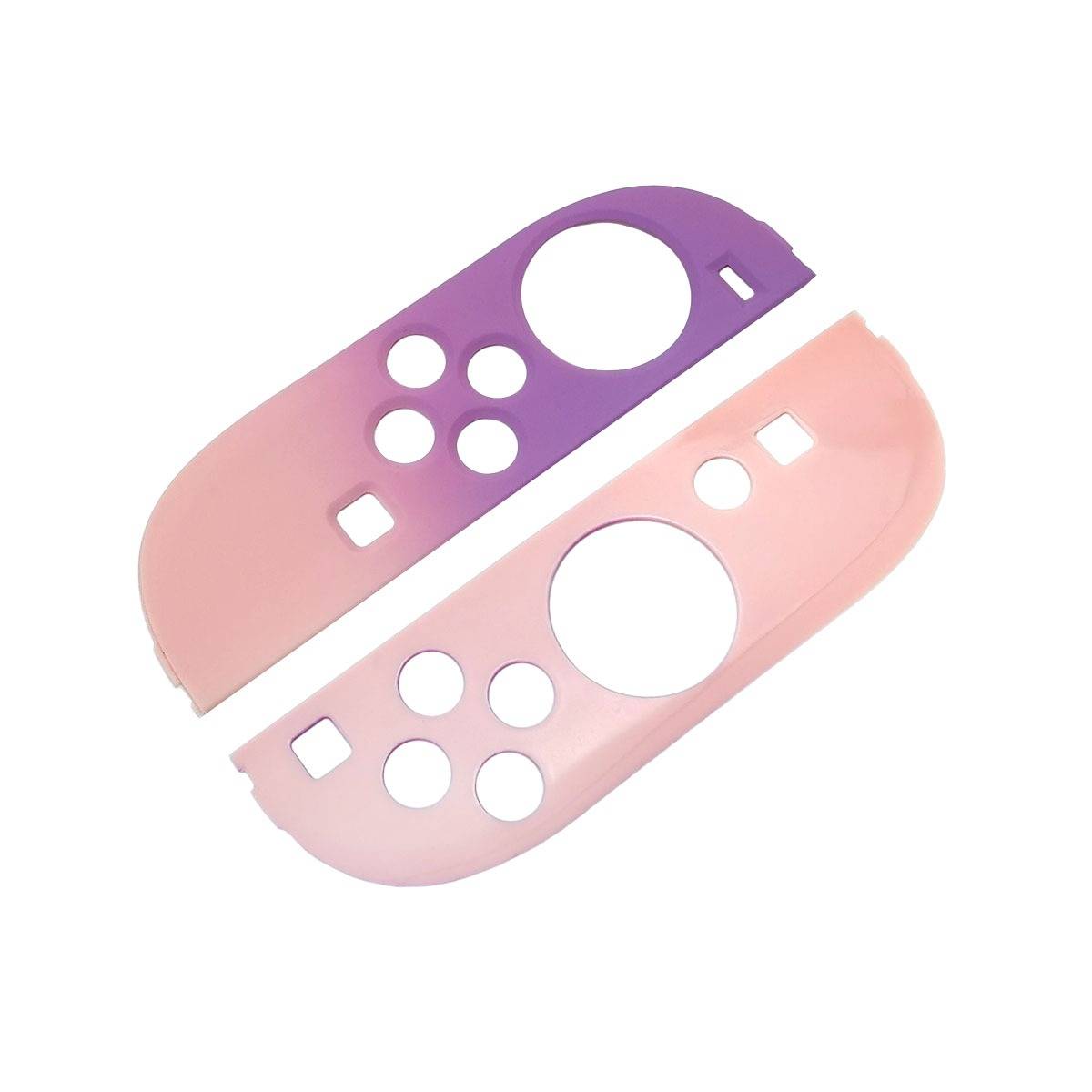 Nintendo Switch 2 Schutzhülle Set – Farbverlauf Silikon & PC-Hülle mit Button Caps & Displayschutzfolie