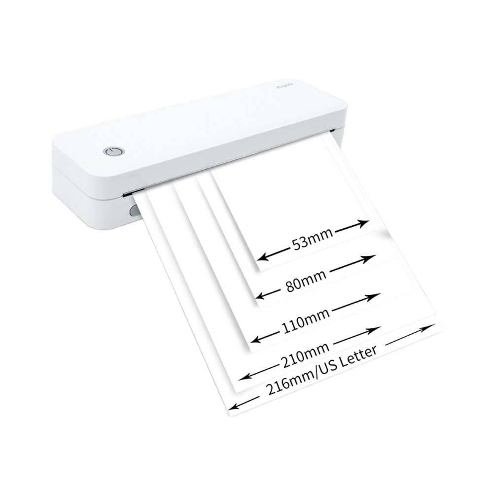 A4 Mini Tragbarer Thermodrucker - Kabellose Bluetooth-Verbindung
