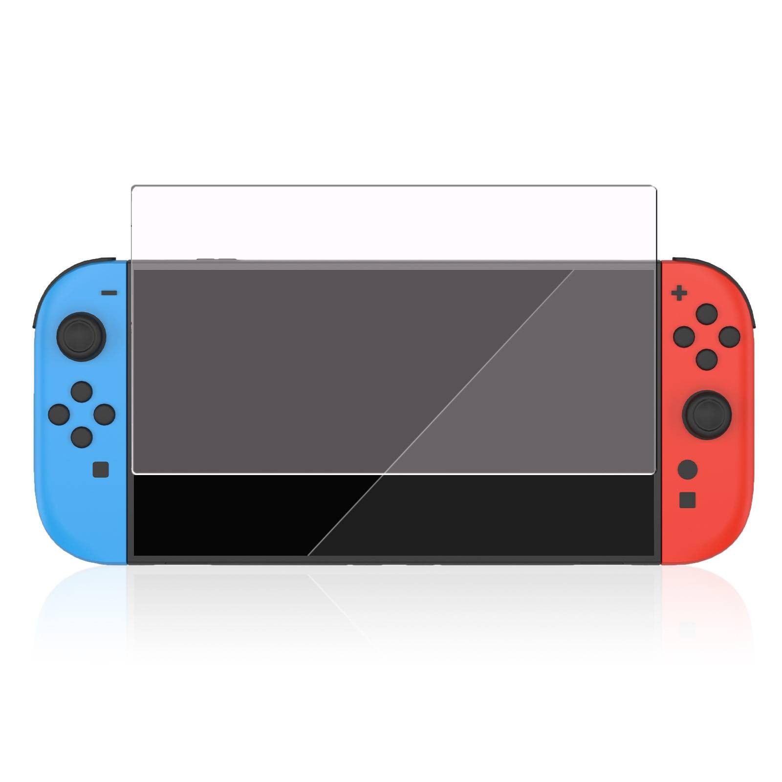 Rosa Schutzhülle-Set kompatibel mit Nintendo Switch 2 - Silikongriff, Displayschutzfolie und Tastenabdeckungen
