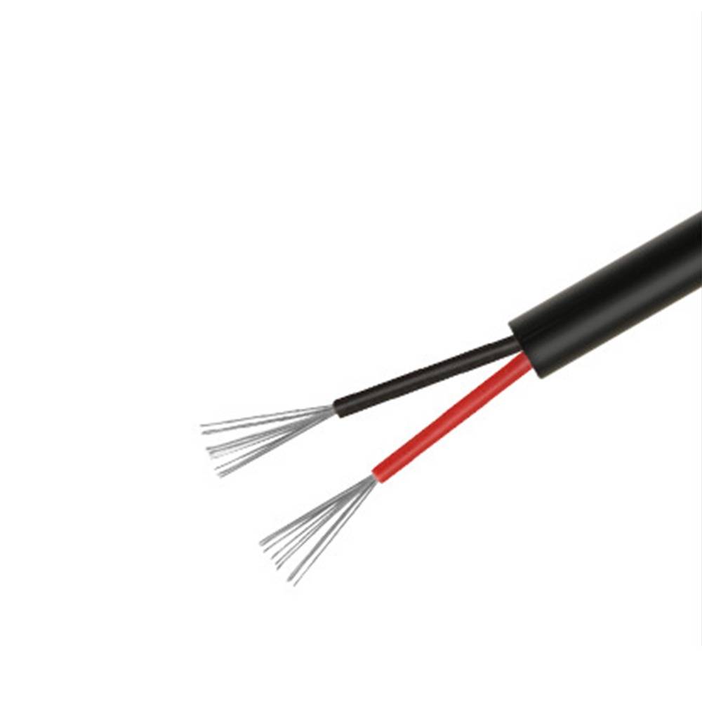 Schwarzes UL2464 30AWG 2-adriges Multi-Leiterkabel - 5 Meter