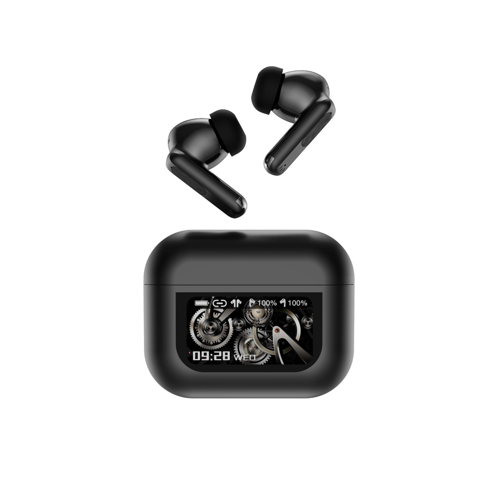 X30 Bluetooth 6.0 Kabellose Ohrhörer mit ANC & ENC Geräuschunterdrückung und langer Akkulaufzeit Grey