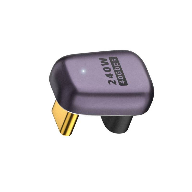 240W Multifunktionaler USB-C Adapter: High-Speed 40Gbps Daten & 8K Videoübertragung, U-förmiges Design