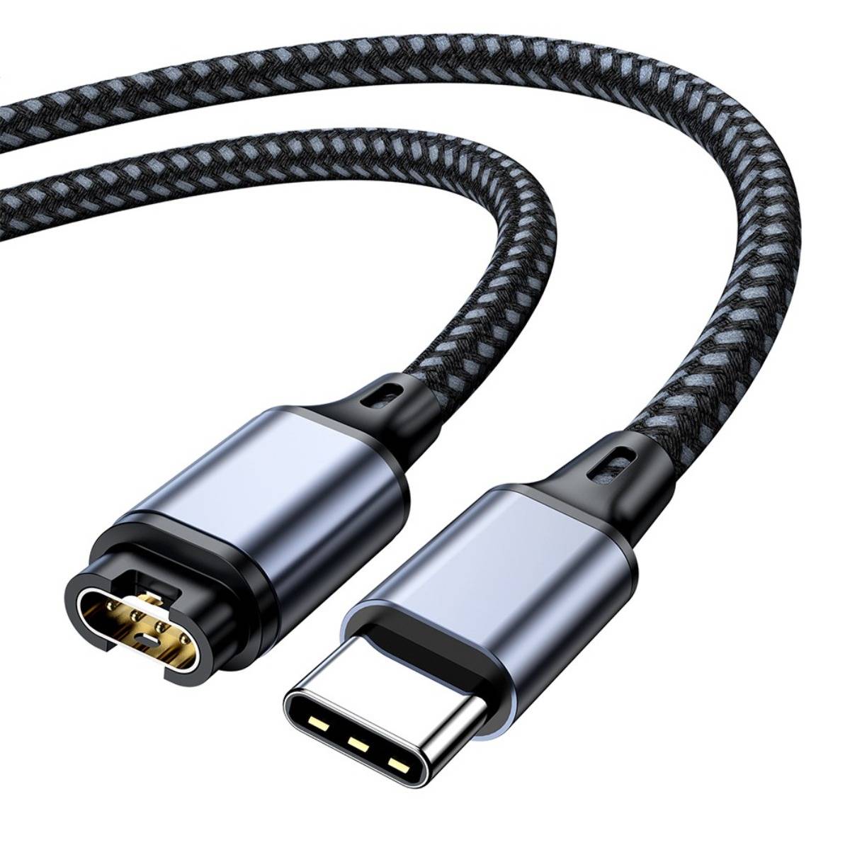 Type-C auf Garmin Ladekabel (1,2 m) - Schnelle & sichere Stromversorgung für Ihre Garmin Uhr