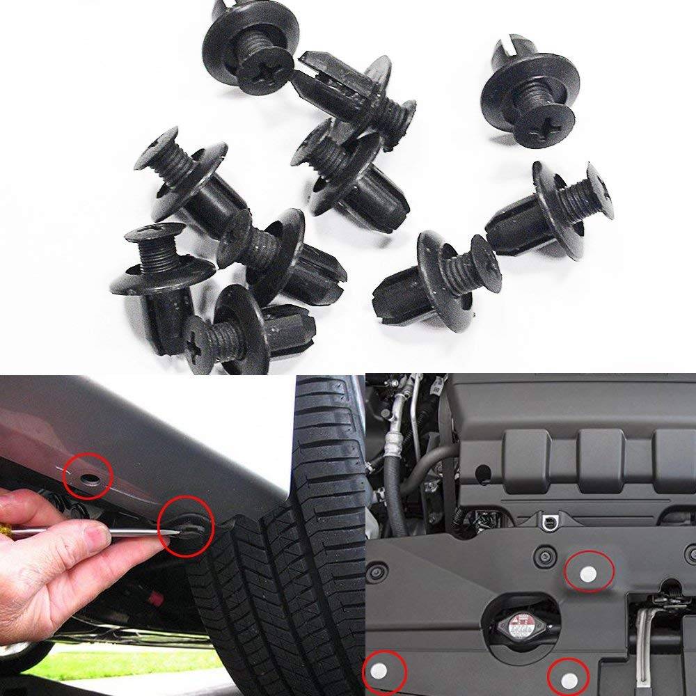 Befestigungselemente für Auto/ Kunststoffnieten 50er-Pack