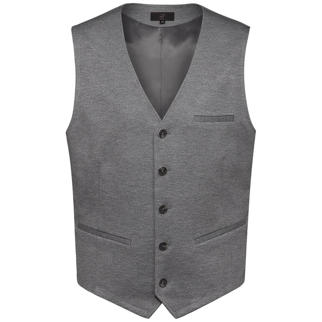 GREIFF Greiff Herren Jersey-Weste RF Casual 1631-2125-016 Gr. 48 hellgrau meliert