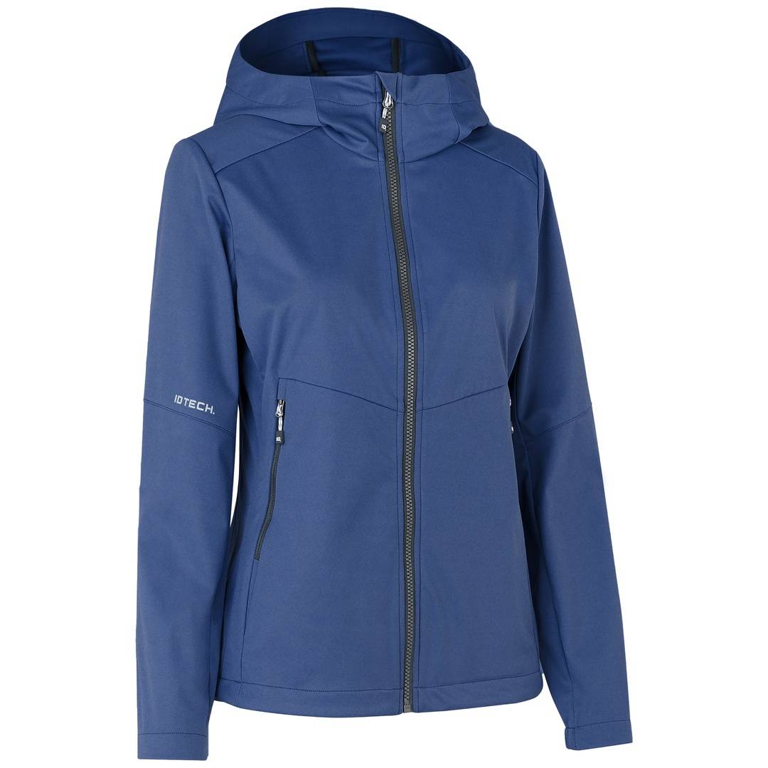 ID-Identity ID Identity Softshell-Jacke light Damen 0837 Gr. 3XL stormy blue